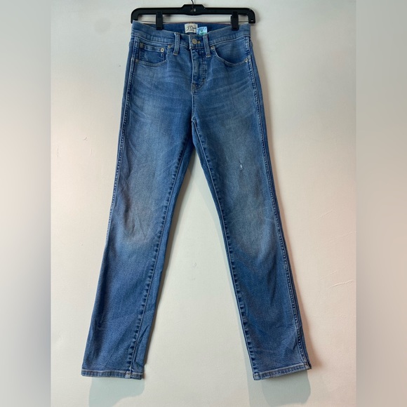 J. Crew Denim - J Crew Vintage Straight Medium Wash Jeans Sz24x26 (sku259)